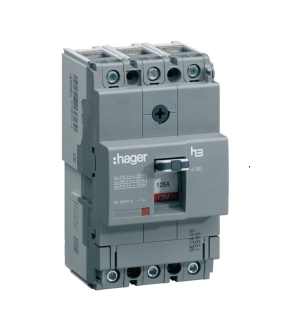 Aptomat MCCB Khối Hager 160A HDA160Z